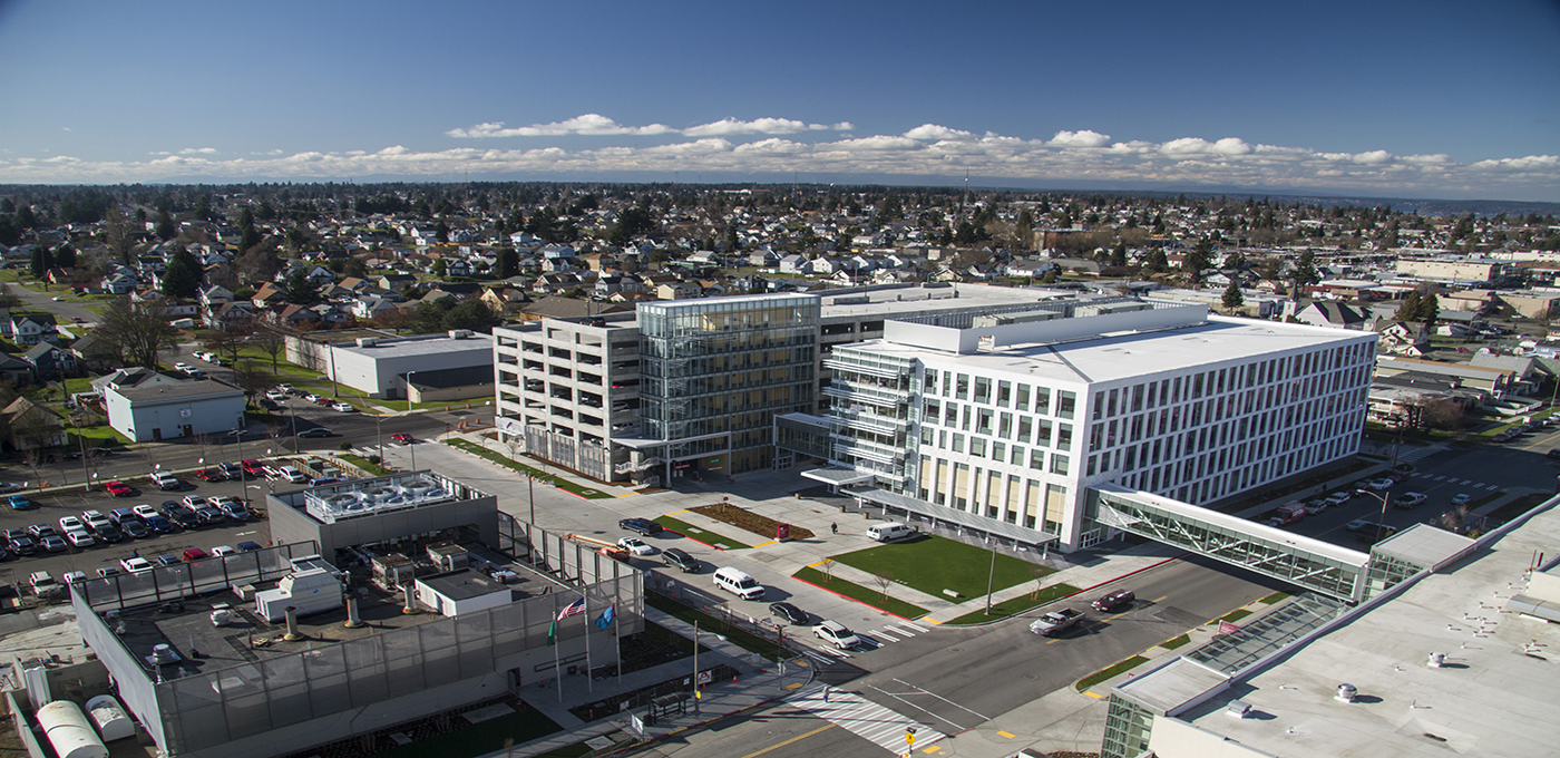 Franciscan Medical Building + Parking Garage at St. Joseph