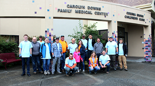 2017 A+ Team Volunteers at Odessa Brown Clinic