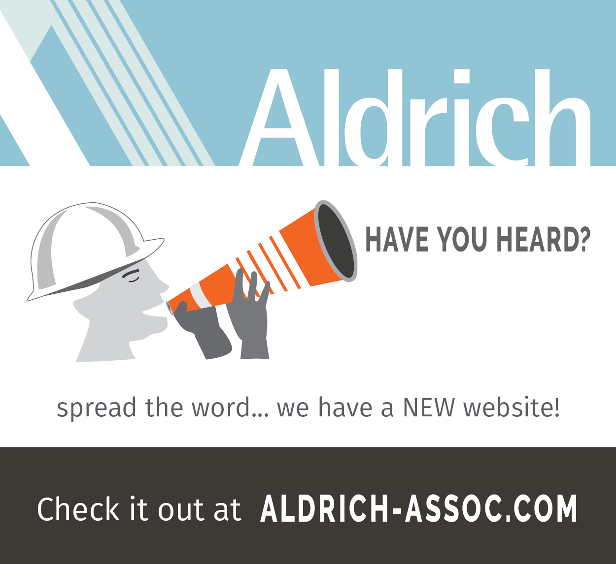 Aldrich has a NEW website!