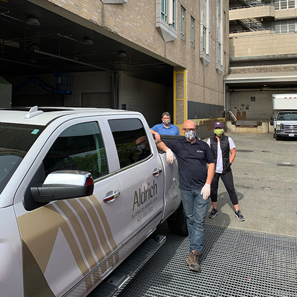 2020 Feed-the-Frontline Delivery to Harborview Medical Center